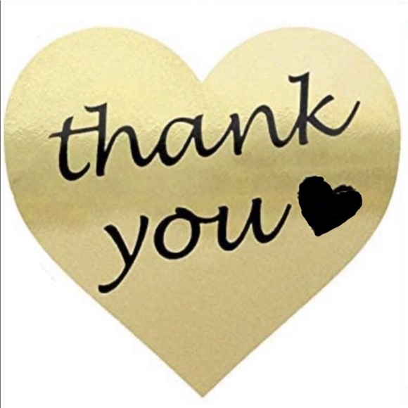 NEW Poshmark Packages "Thank you!" Gift Wrapping Shipping Supplies Set ~ 160Pcs - Picture 10 of 16